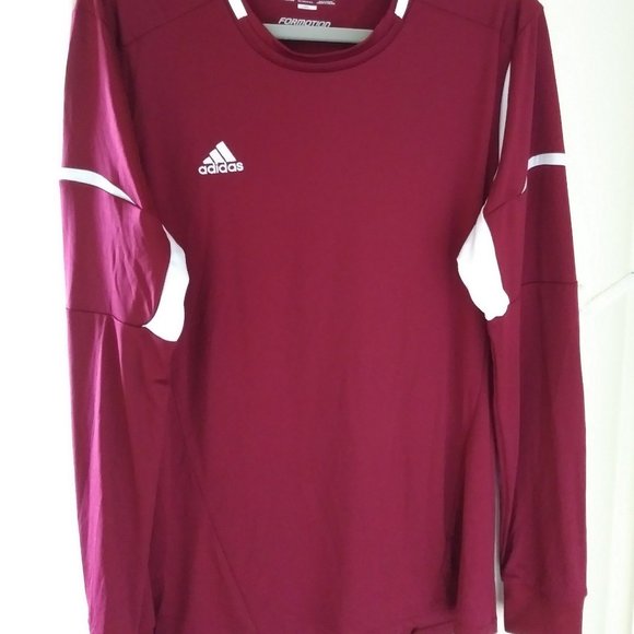 SOLD SOLD Adidas Burgundy Climalite Large Shirt - Picture 13 of 16